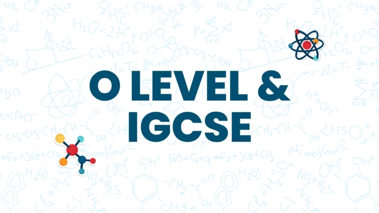 O Level & IGCSE Chemistry – 4 Month Course